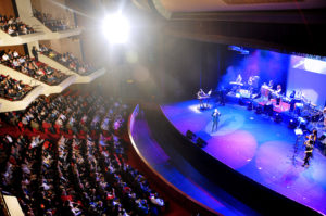 Concierto teatro Colsubsidio Roberto Arias Pérez, Gilberto Santa Rosa